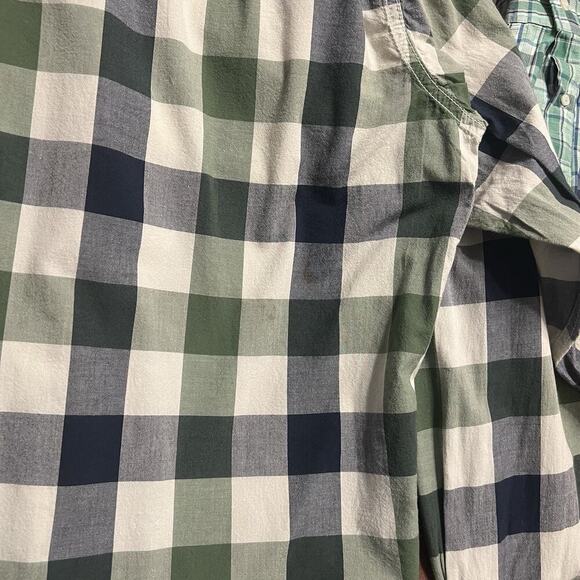 RedHead Flannel Shirt Men's XL green and Black Buffalo Plaid Long Sleeve Cotton - Picture 9 of 9